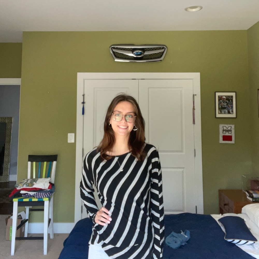 Soft striped sweater